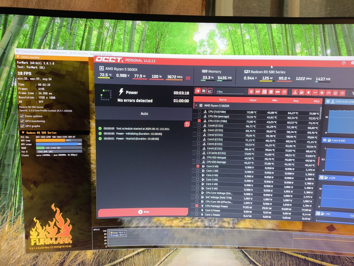 Продам ПК AMD Ryzen 5 5600X  Sapphire AMD Radeon RX 580 8Gb Pulse