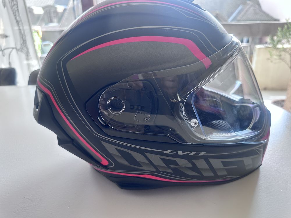 Capacete Caberg preto/vermelho