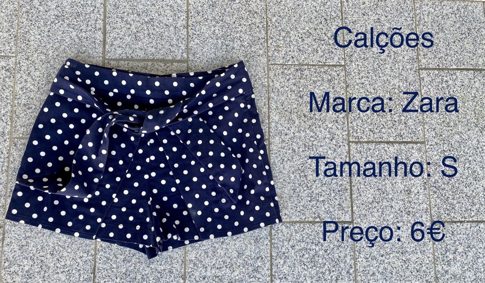 Calções e Saias ( Várias Marcas )