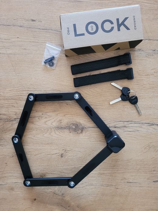 Blokada Składana Rowerowa Skuter Rower Elektryczny Łańcuch Zamek