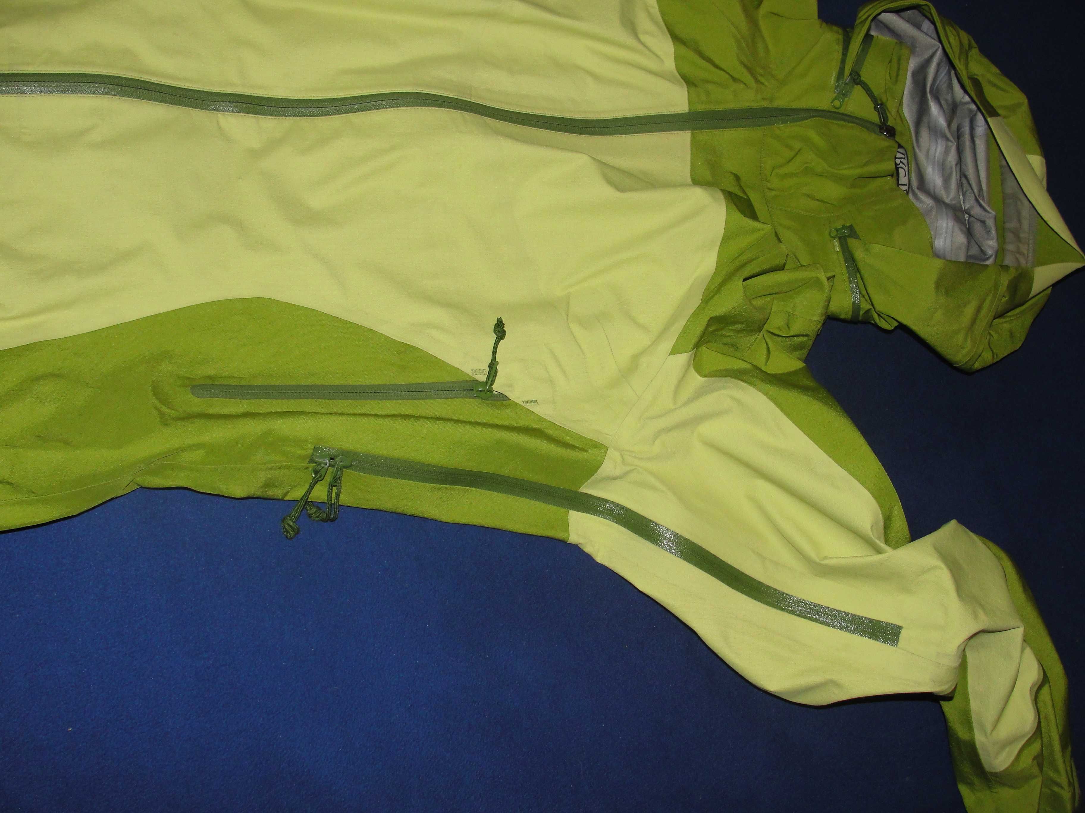 Arcteryx Sidewinder Goretex Pro Recco Jacket Green Women's Size L