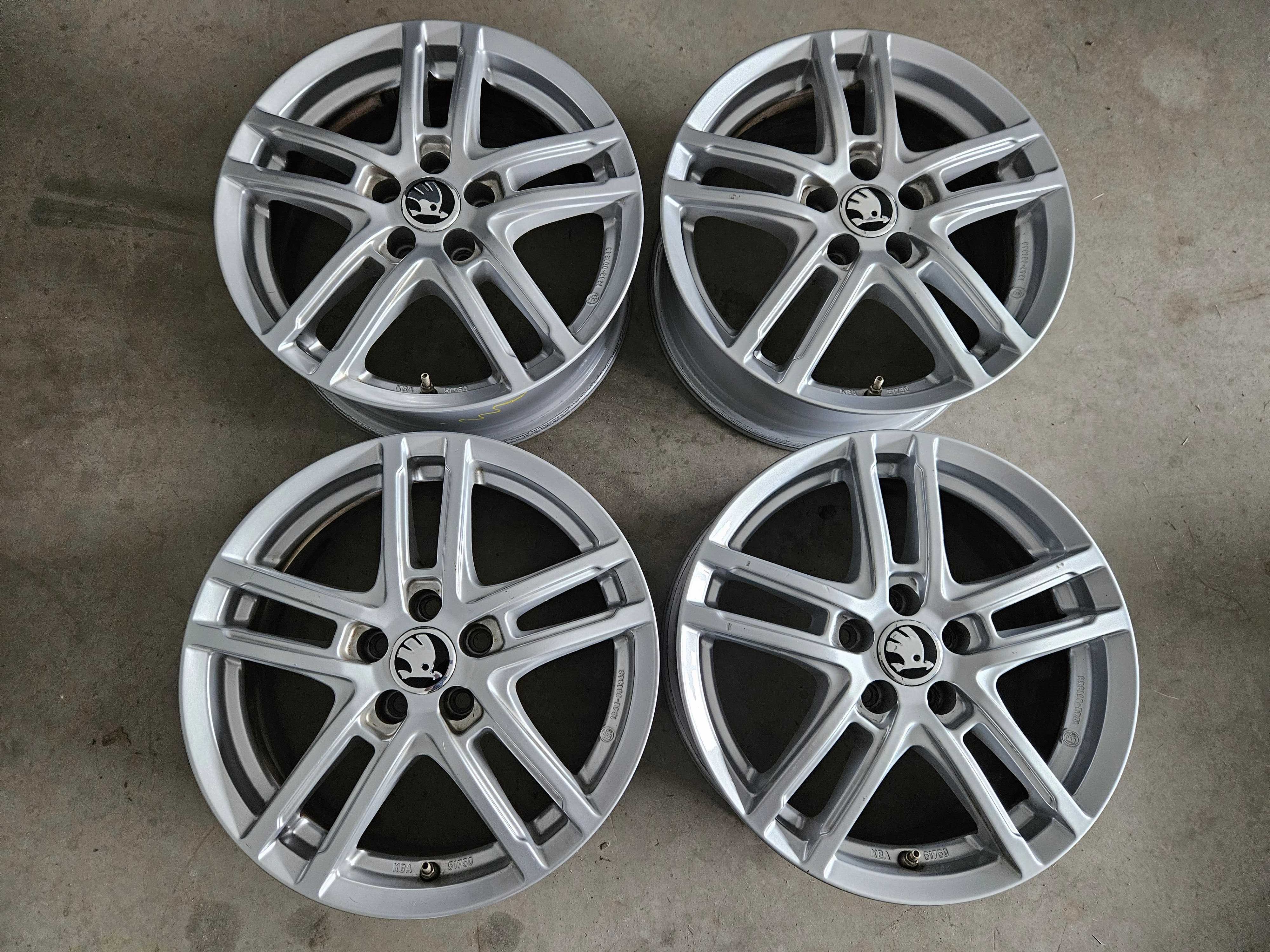 Alufelgi 16" Skoda Fabia Praktik Rapid Roomster Scala Octavia 5x100