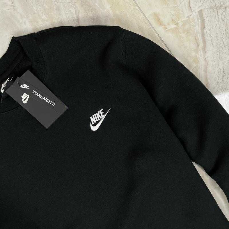 Світшот Nike Nsw Club Fleece BV2662-010 ОРИГІНАЛ толстовка кофта