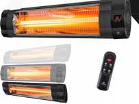 Promiennik grzewczy tarasowy moc 2500 W ze zdalnym sterowaniem  KESSER