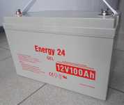 Гелевый аккумулятор GEL Energy24 100 Аh 12 volt