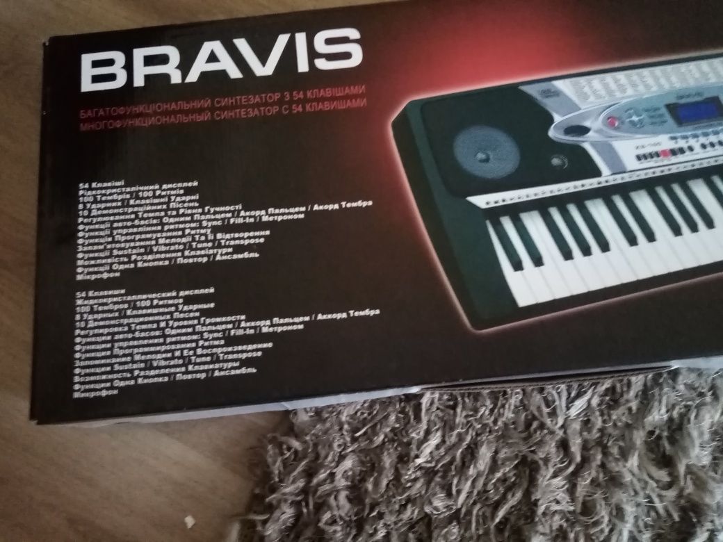 Синтезатор bravis kb-760