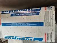 Styropian 4cm twardy podłoga 15cm elewacja szary
