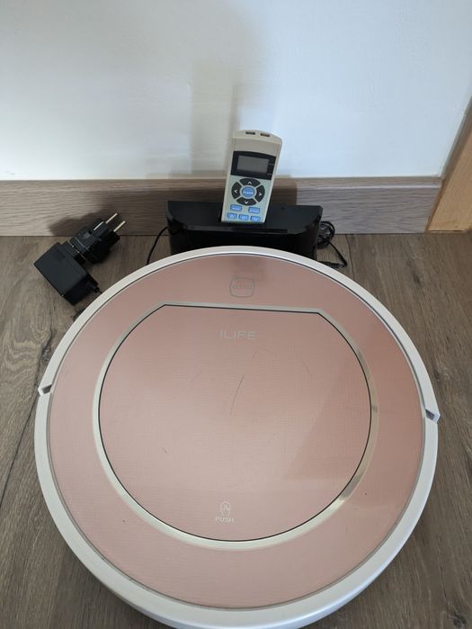 Aspirador automático com mopa