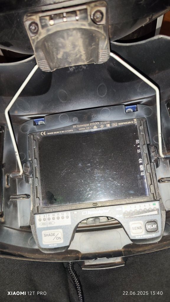 Maska spawalnicza speedglas 3m z plecakiem i przylbica