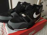 Buty męskie Nike Air 1 Mid czarne buty sportowe adidasy 45