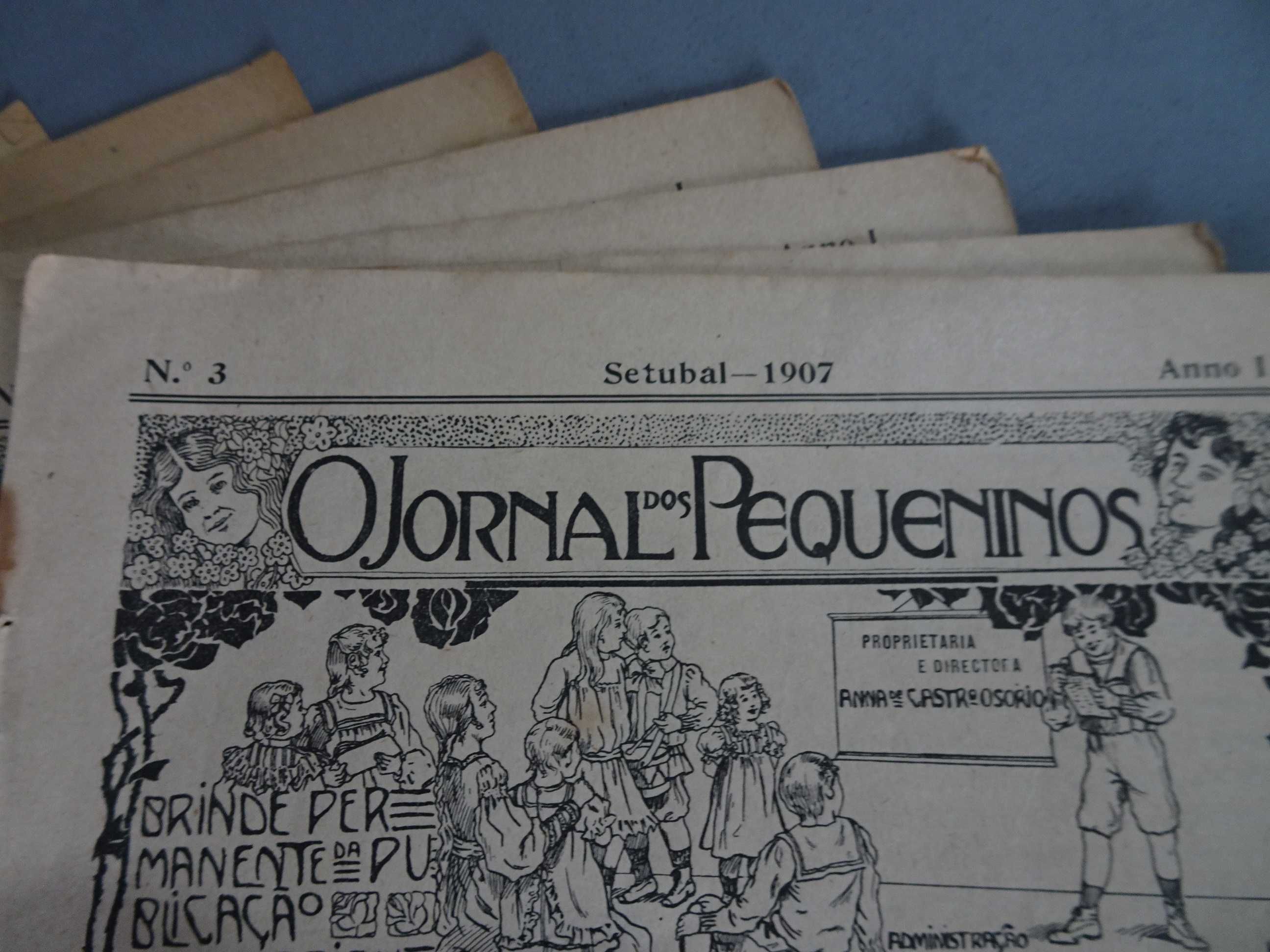 Livro - O jornal dos pequeninos - Setúbal, 1907/1909