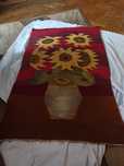 Kilim tkany słoneczniki