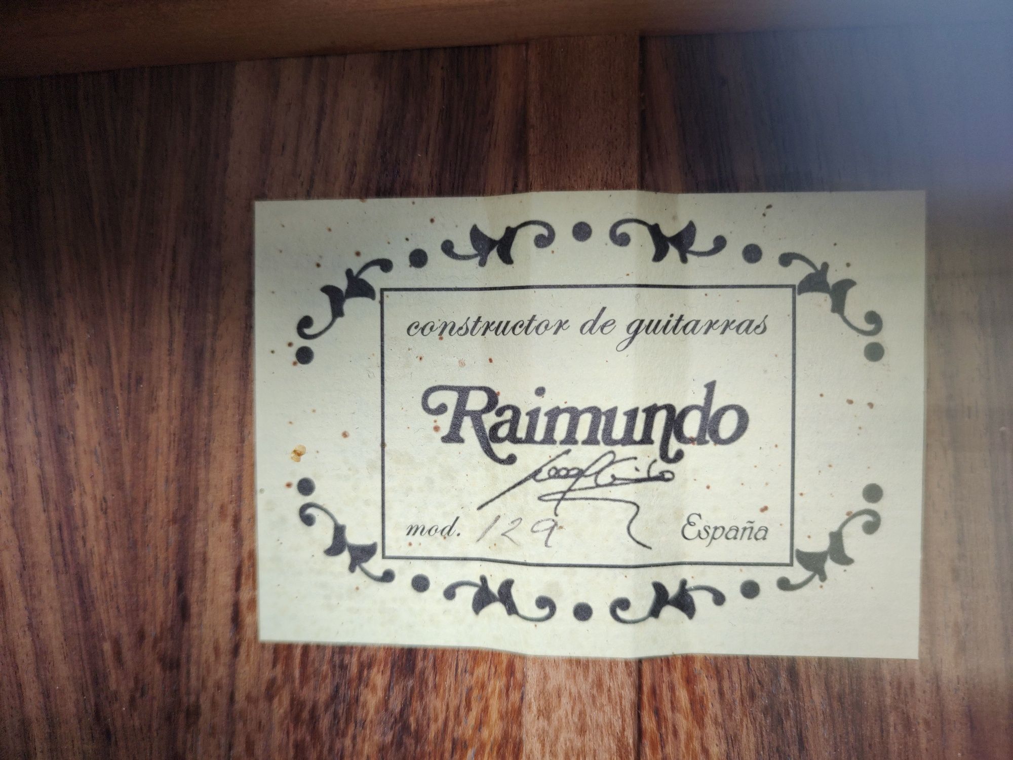 NOWA Raimundo 129 Spain gitara klasyczna THE BEST solid cedar cocobolo