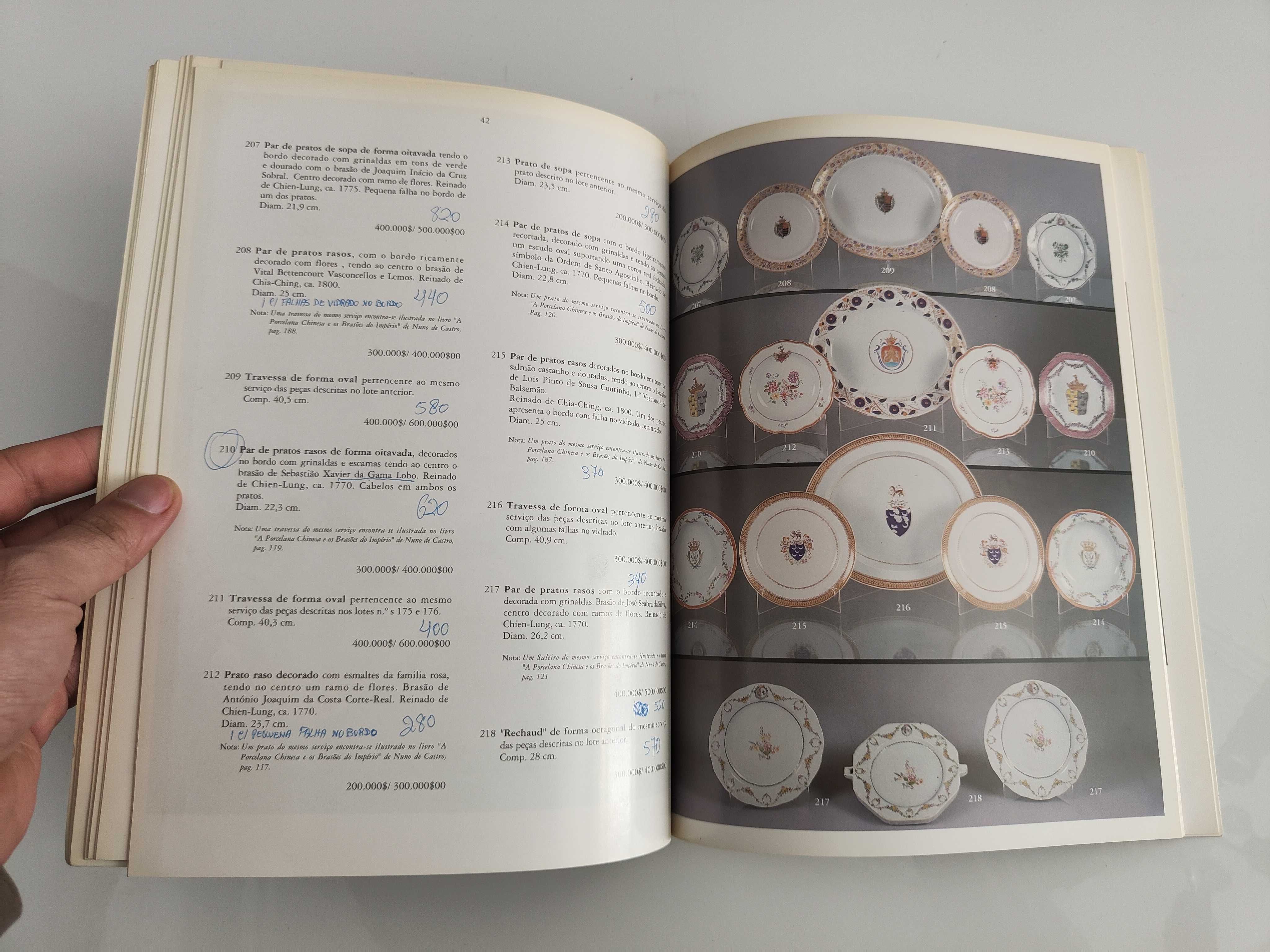 Catálogo Leiloeira I | Porcelana Companhia das Índias de Encomenda