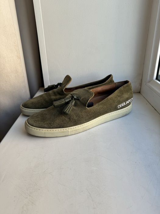 Лофери Dsquared 2 оригірал  розмір 43 ( 27,5 см)