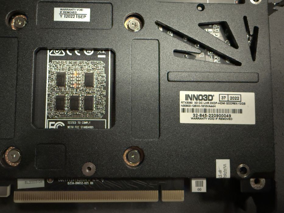 Inno3D GeForce RTX 3080 X3 OC LHR 12GB GDDR6X
