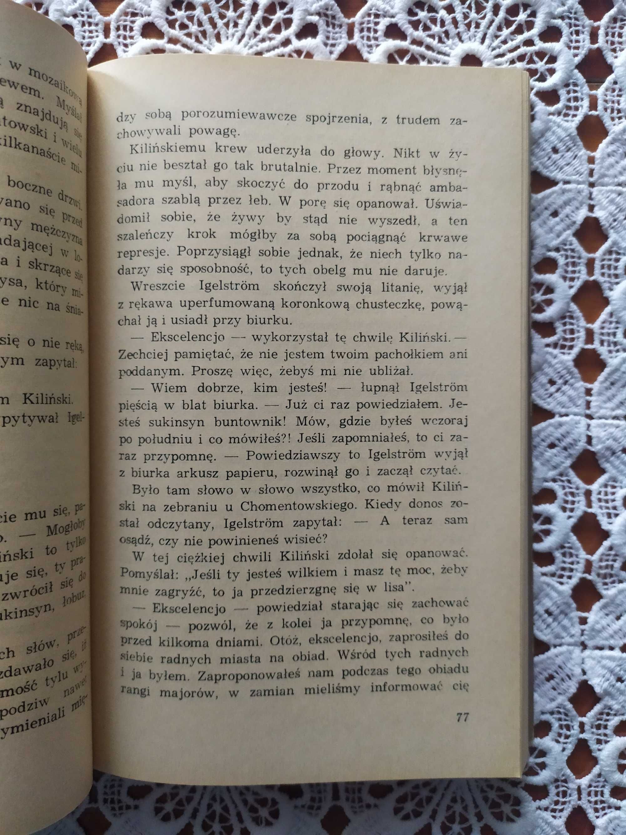 Pułkownik z Szerokiego Dunaju Jerzy Głowacki Powieść historyczna