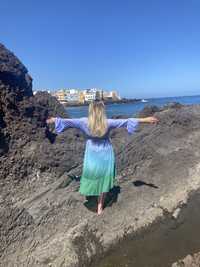 Narzutka kimono na plaże do stroju kąpielowego