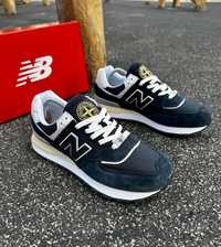 Кроссовки New Balance х Stone Island кросівки Нюбеланс сині сірі чорні