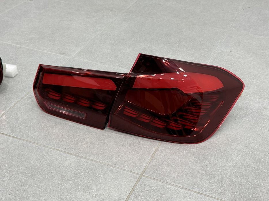 Задні LED ліхтарі стиль M4 для BMW 3 series F30 2012-2018 червоні