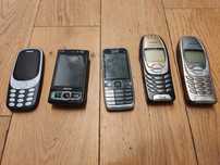 Zestaw telefonów Nokia: 6310i, 6310, N95, 3310, E52, iPhone 6s X 2