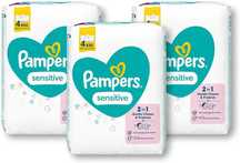 Chusteczki mokre Pampers Sensitive 1920 sztuk (24 paczki po 80szt)