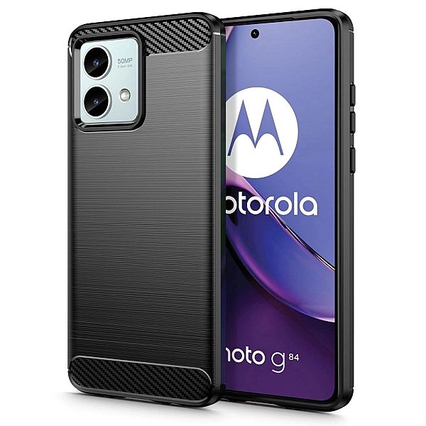 Etui Tpucarbon do Motorola Moto G84/5g Black