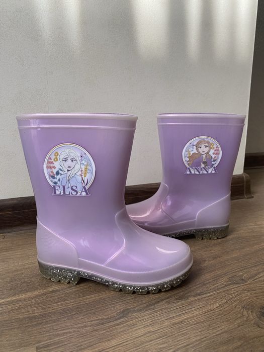 Гумові чобітки Frozen Анна і Ельза Холодне серце CORTINA (БЕЛЬГІЯ)