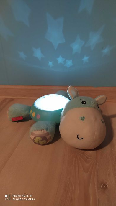 Fisher-Price Uspokajacz Szumiś Hipcio z Projektorem CGN86