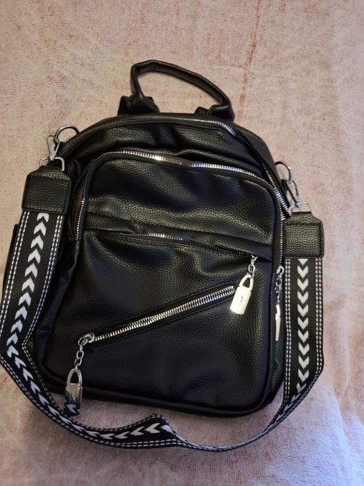 Рюкзак з еко шкіри