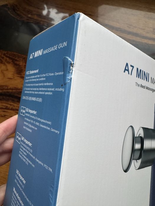 Bob and Brad A7 Mini масажний пістолет/масажер НОВИЙ