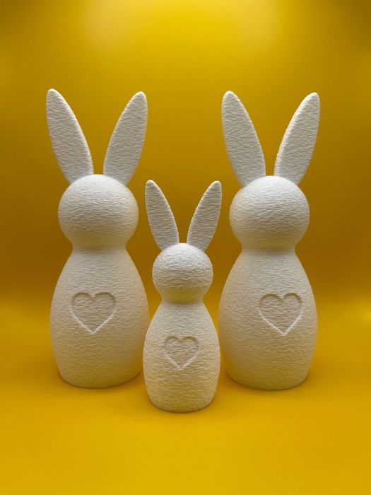 Figurki królików, ozdoba dekoracja wielkanoc