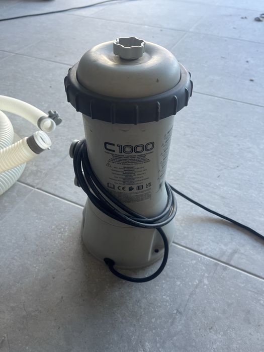 Bomba filtro e piscina