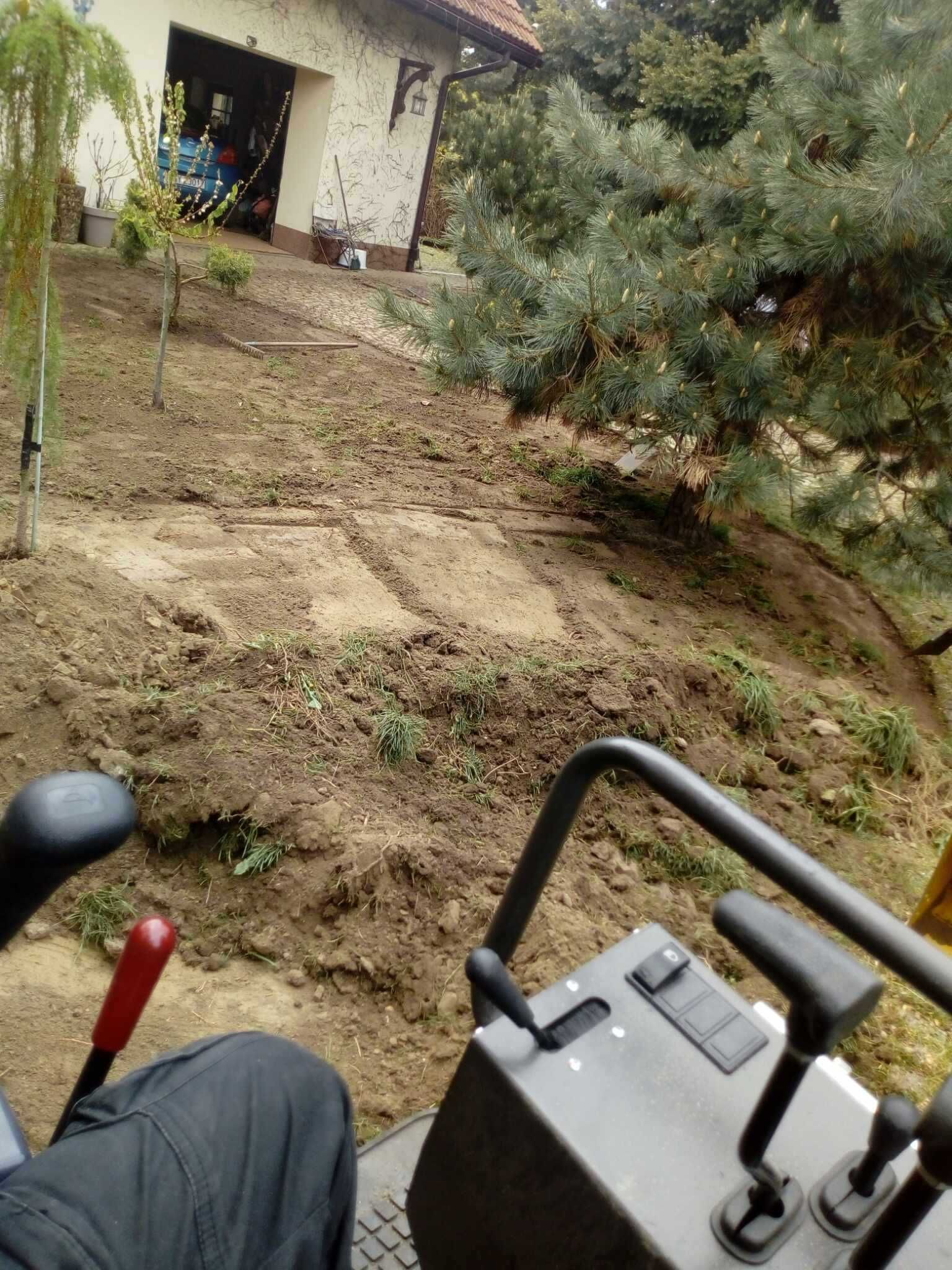 Usługi ogrodnicze Zakładanie Ogrodów Usług Traktorkiem Wywóz Gruzu