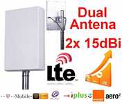 ANTENA DUAL LTE +30dB router B593 DWR921 923 MF28D