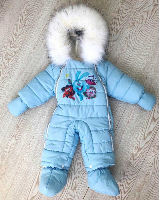 Зимовий комбінезон на зріст 62-68 см.