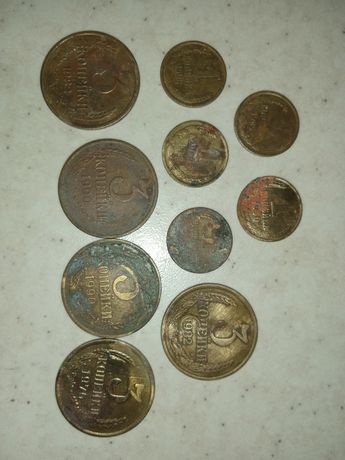 Монети СССР разние