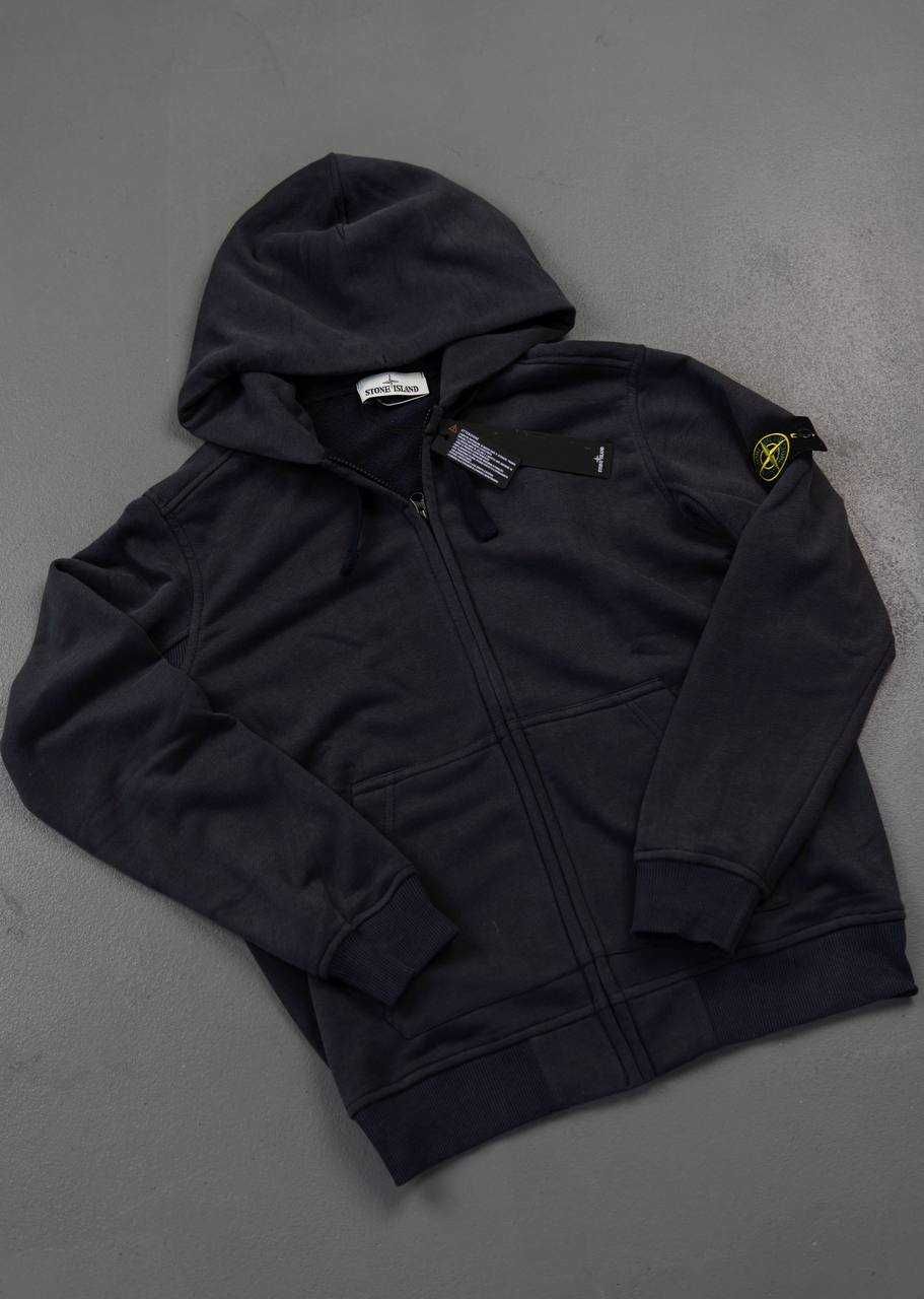 STONE ISLAND ZIP HOODIE 22FW зипка худи стон