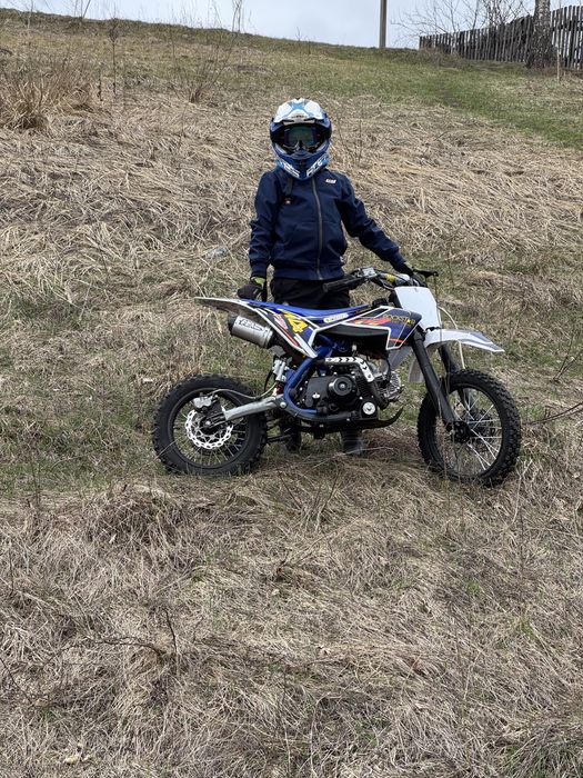 пит байк ПРБ! На автомате 125 кубов