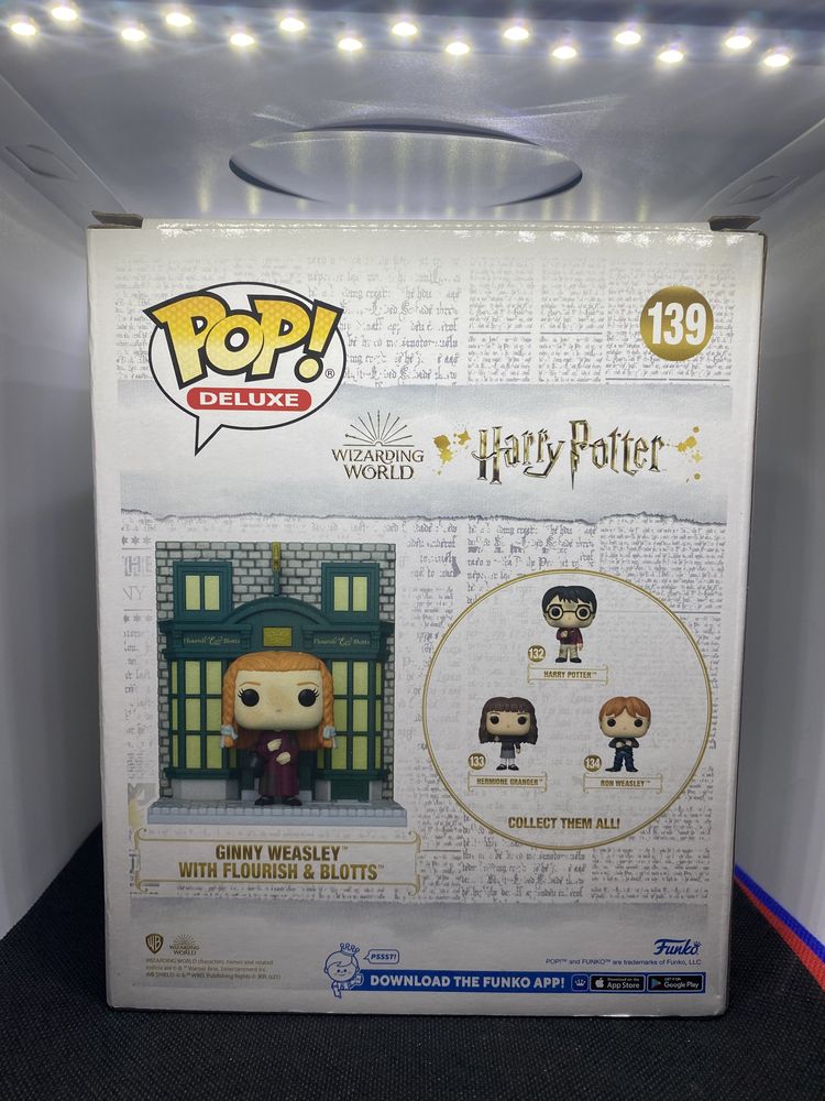 139 Ginny Weasley with Flourish&Blotts Funko Pop