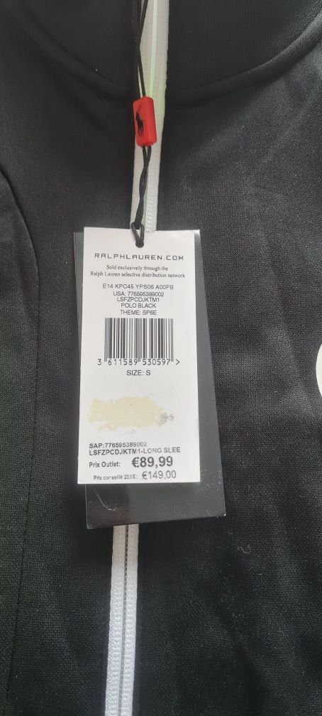 Dres Ralph Lauren unisex nowy z metkami oryginalny