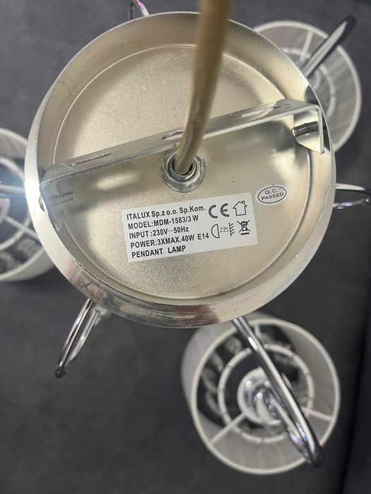 Lampa wisząca Italux MDM1583/3 W