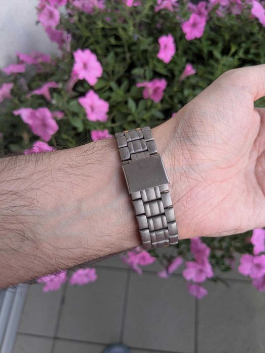 Citizen Titanium Chronograph w tytanie z szafirem 1994