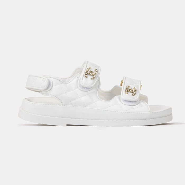Сандалі Chanel Sandals White premium Босоніжки