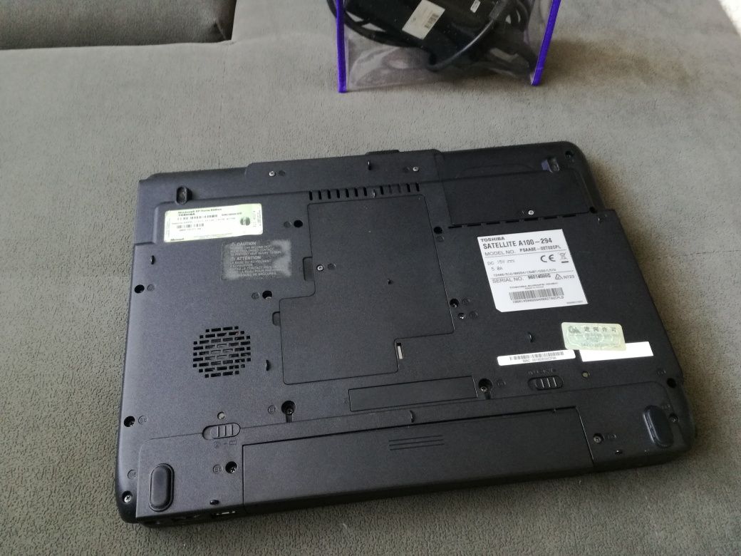 Toshiba laptop na części