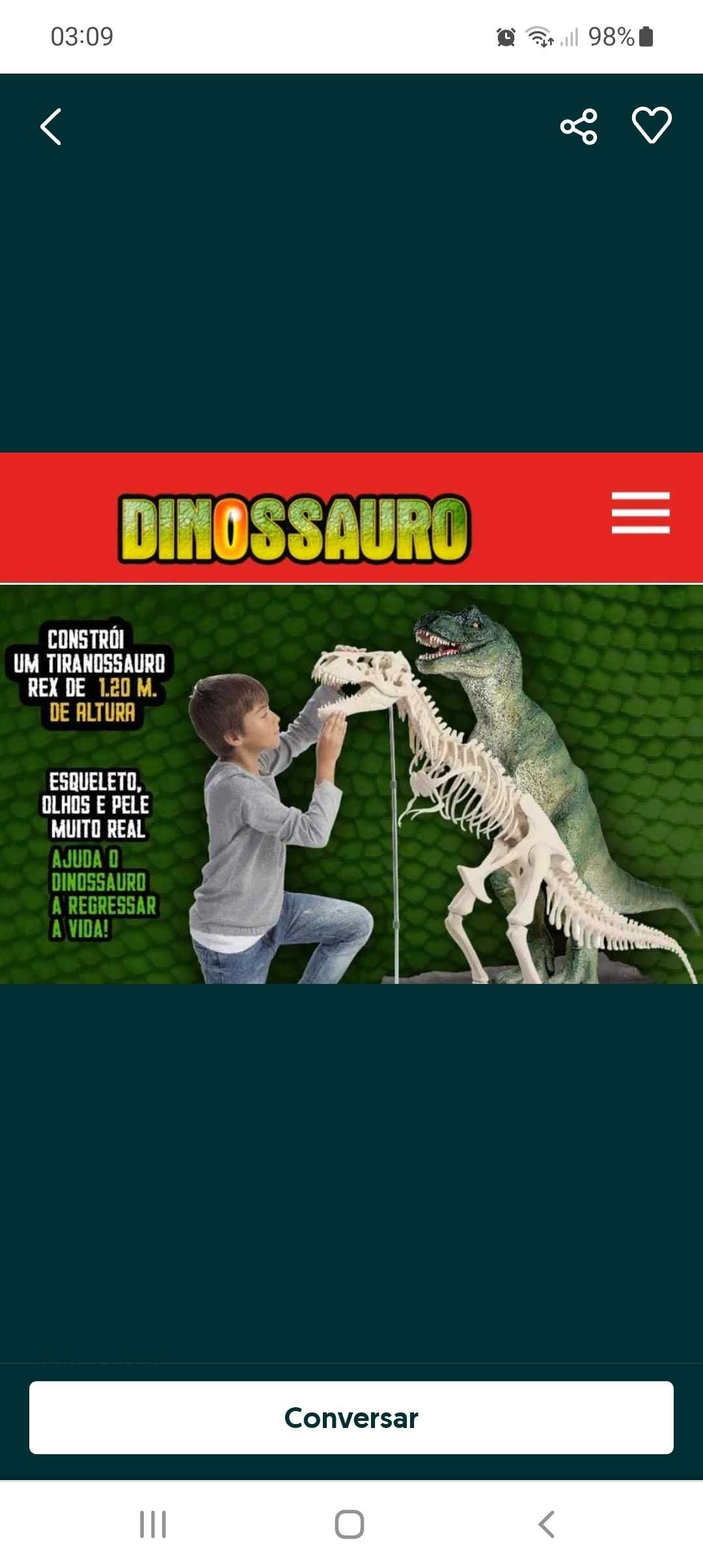 Dinoussauro T Rex gigante