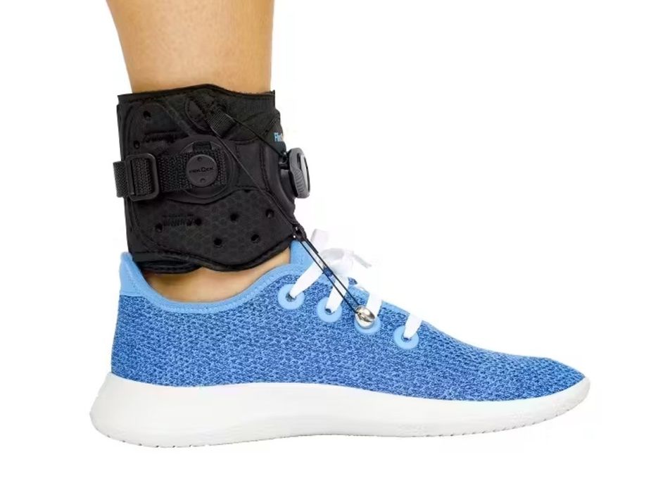 Фиксатор для свисающей стопы, ортез для свисающей стопы ног