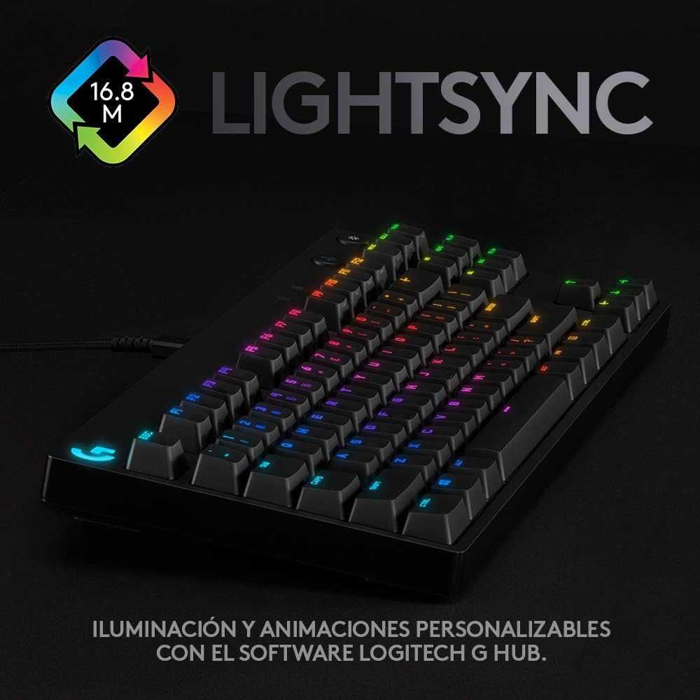 Logitech G PRO Teclado Mecânico TKL Gaming RGB Switch GX Blue