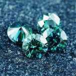 Diament Zielony 8mm 2CT VVS1-D Gratisy :) ŚWIĄTECZNE PROMOCJE !:)