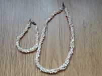 Colar e pulseira Rosior